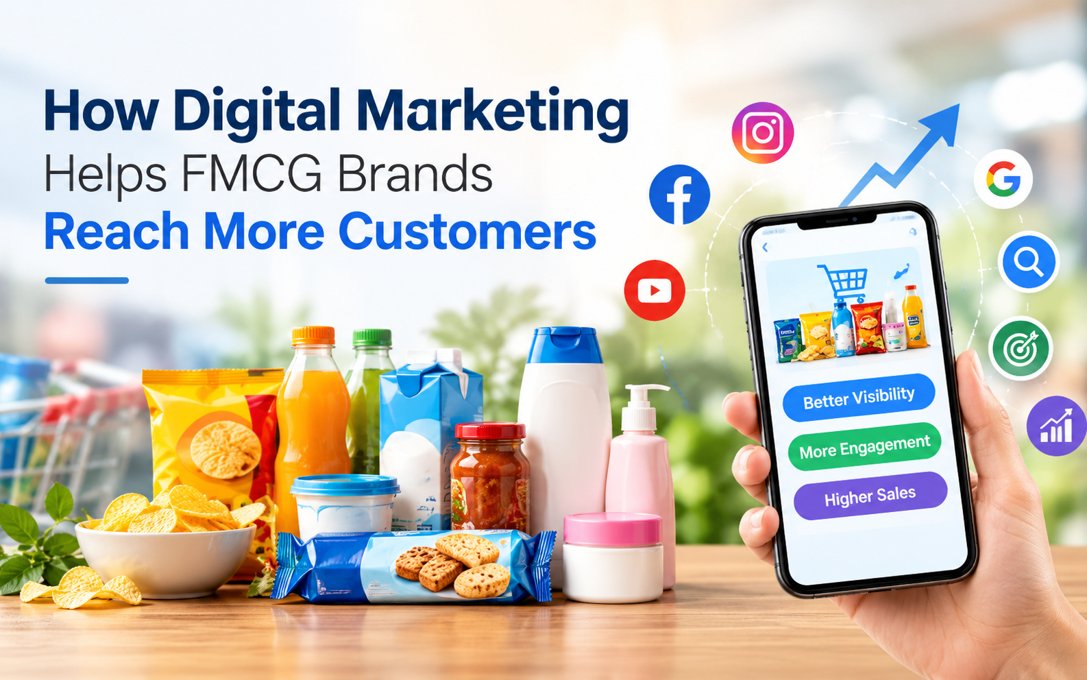 How Digital Marketing Helps FMCG Brands Reach More Customers